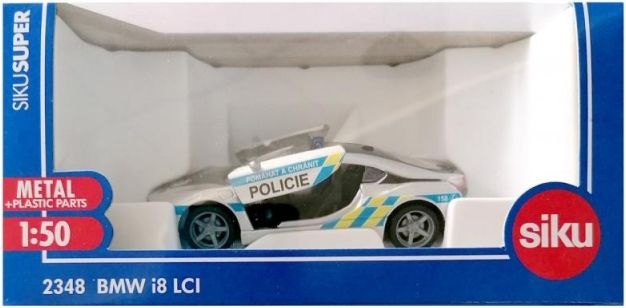 SIKU Super 3482 česká verze - policie BMW i8 LCI - obrázek 1