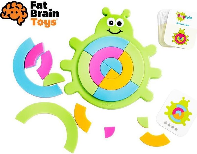 Fat Brain Fat Brain Zlomkové hlavolamy Bugzzle - obrázek 1