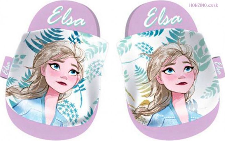 MLC · Dětské měkké papuče Ledové království - Frozen - motiv Elsa EU 28 / 29 - obrázek 1