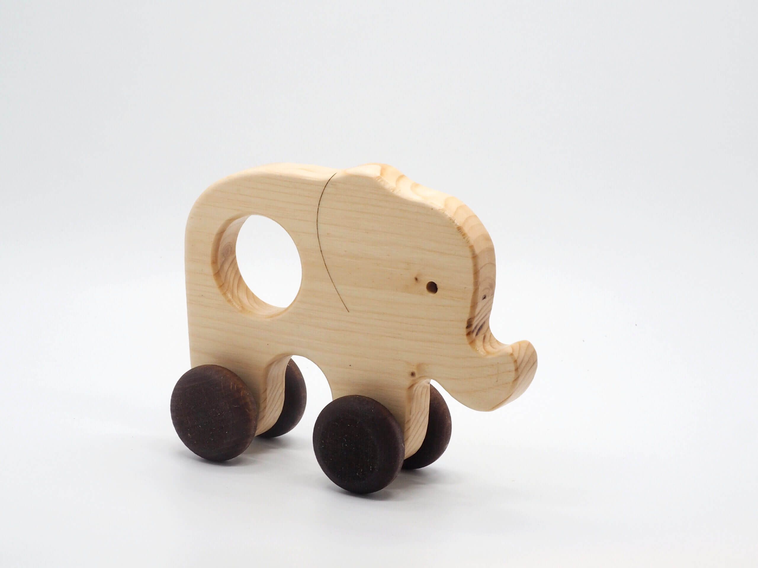 Sloník Toník - dřevěná hračka - obrázek 1