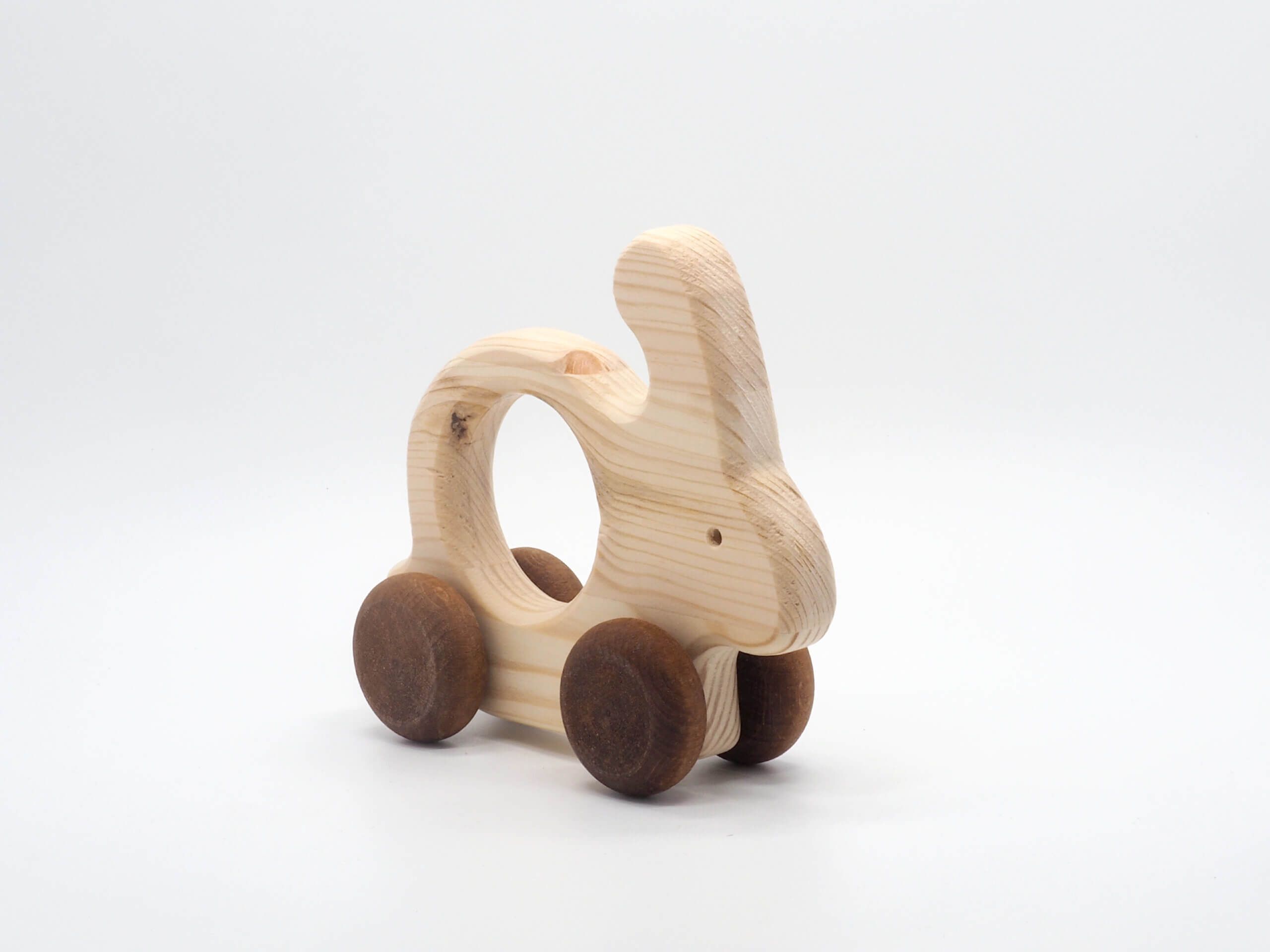 Zajíček Tomíček - dřevěná hračka - obrázek 1