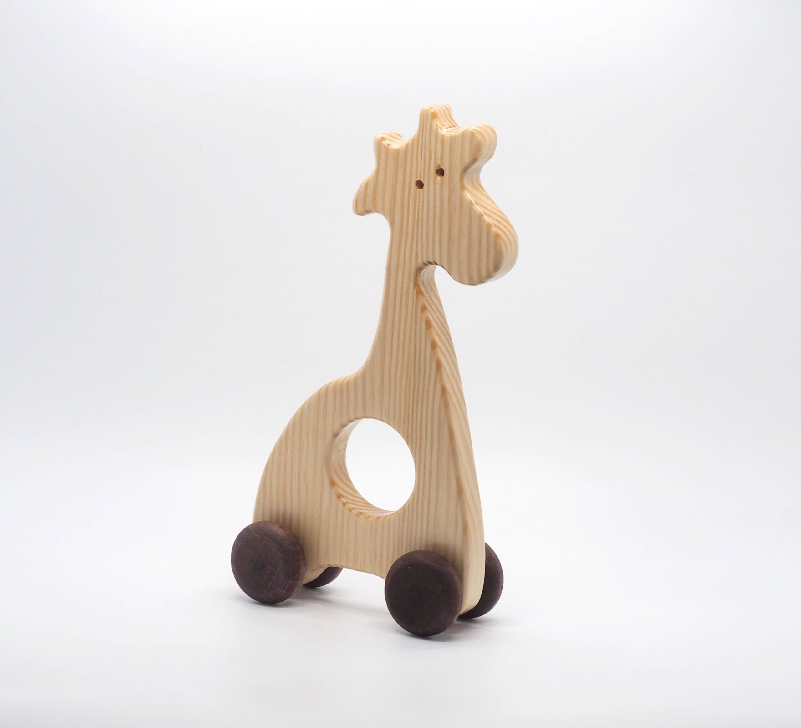 Žirafka Jozefka - dřevěná hračka - obrázek 1