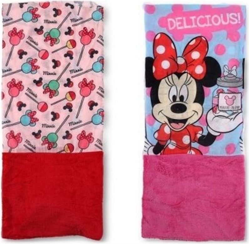 Setino · Dětský / dívčí nákrčník / multifunkční šátek Minnie Mouse - Disney Růžová - obrázek 2