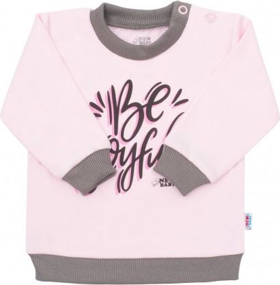 Kojenecké tričko New Baby With Love růžové, Růžová, 62 (3-6m) - obrázek 1