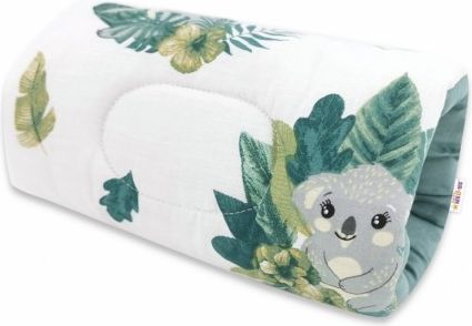 Baby Nellys Kojící polštář na ruku, Tropical Koala - zelená, bílá - obrázek 1