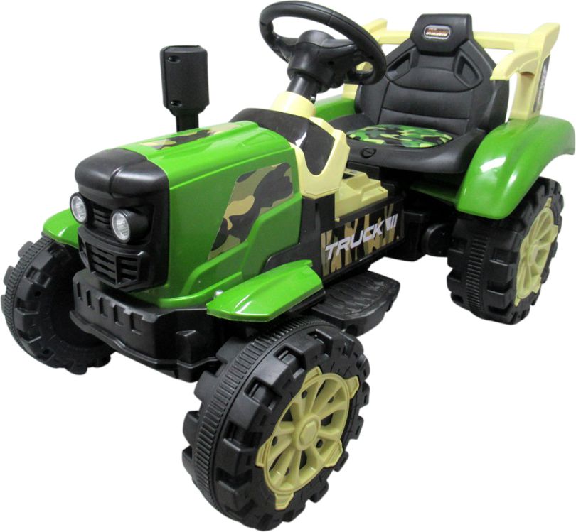 Elektrický traktor s přívěsem C2 - zelený - obrázek 7