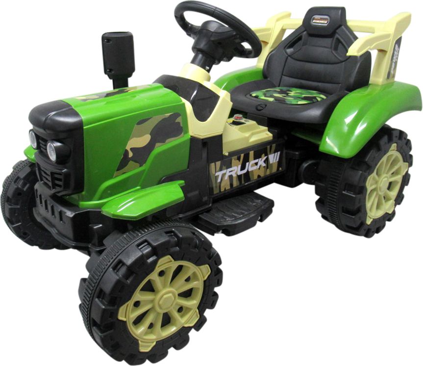 Elektrický traktor s přívěsem C2 - zelený - obrázek 8