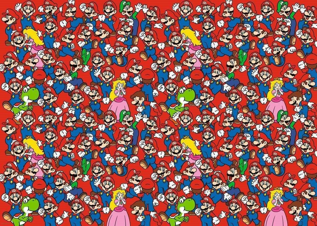RAVENSBURGER Puzzle Challenge: Super Mario 1000 dílků - obrázek 1