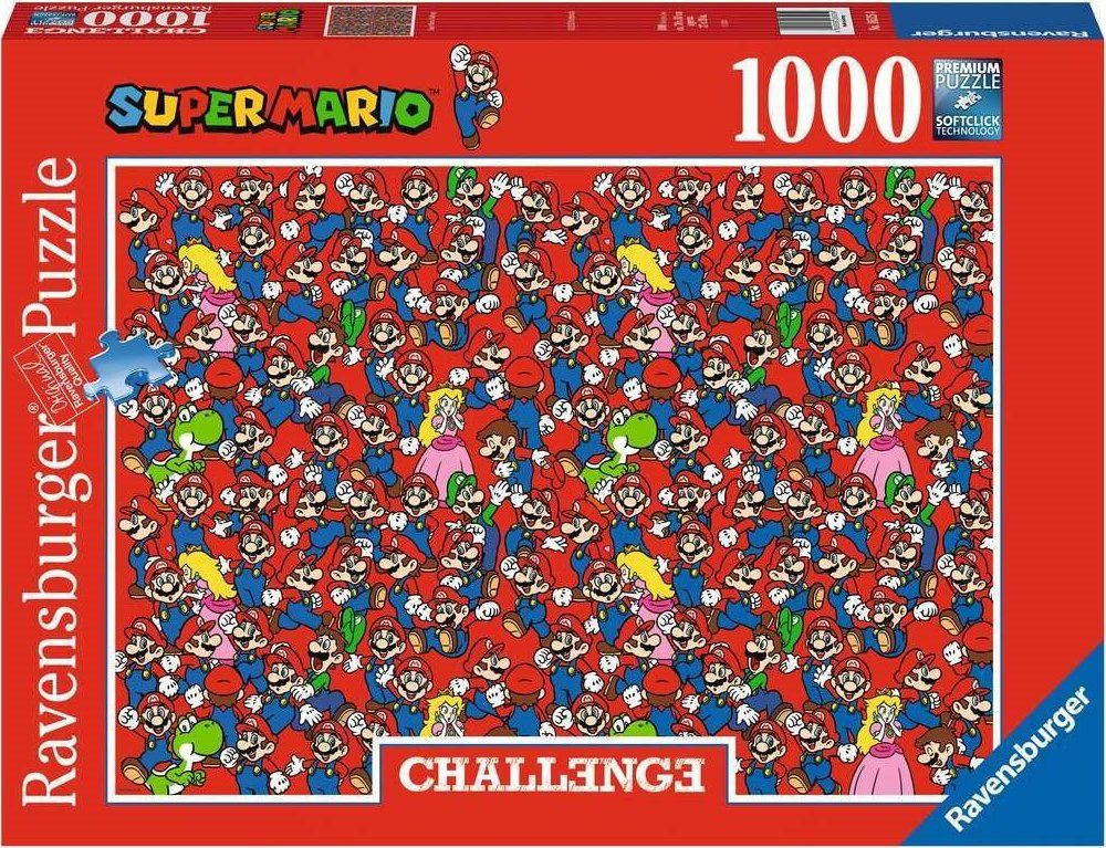 RAVENSBURGER Puzzle Challenge: Super Mario 1000 dílků - obrázek 2