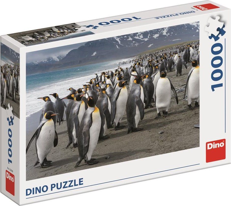 DINO Puzzle Tučňáci 1000 dílků - obrázek 2