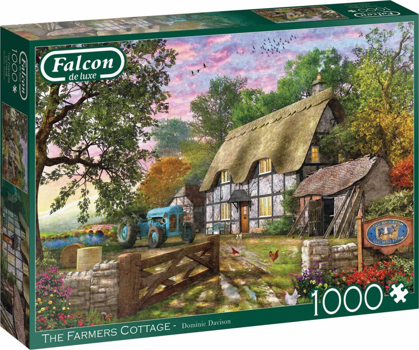 FALCON / JUMBO FALCON , JUMBO Puzzle Farmářská chalupa 1000 dílků - obrázek 1