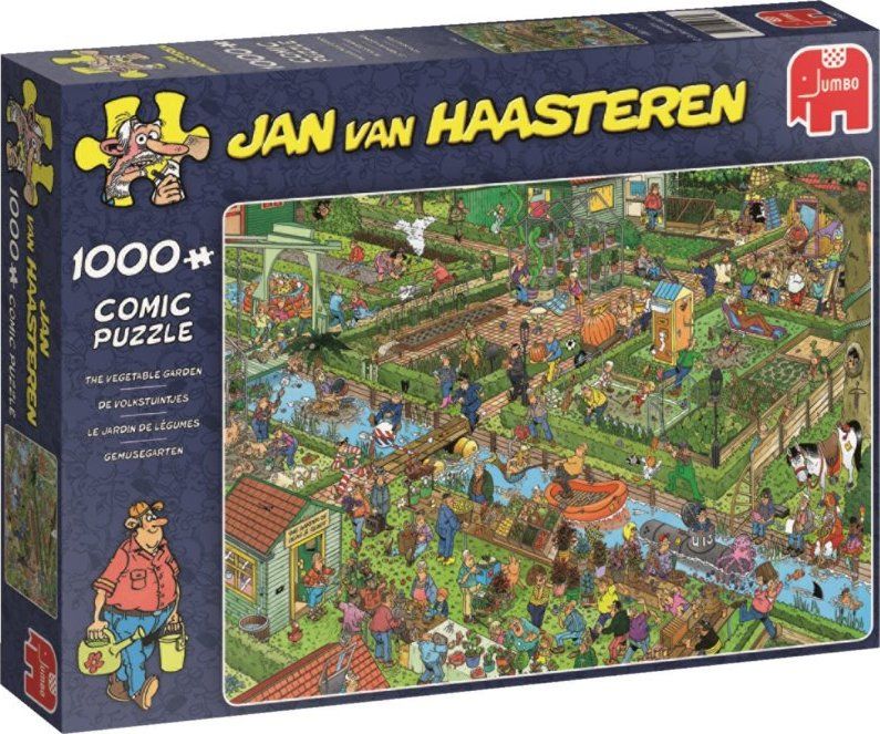 JUMBO Puzzle Zeleninová zahrada 1000 dílků - obrázek 2