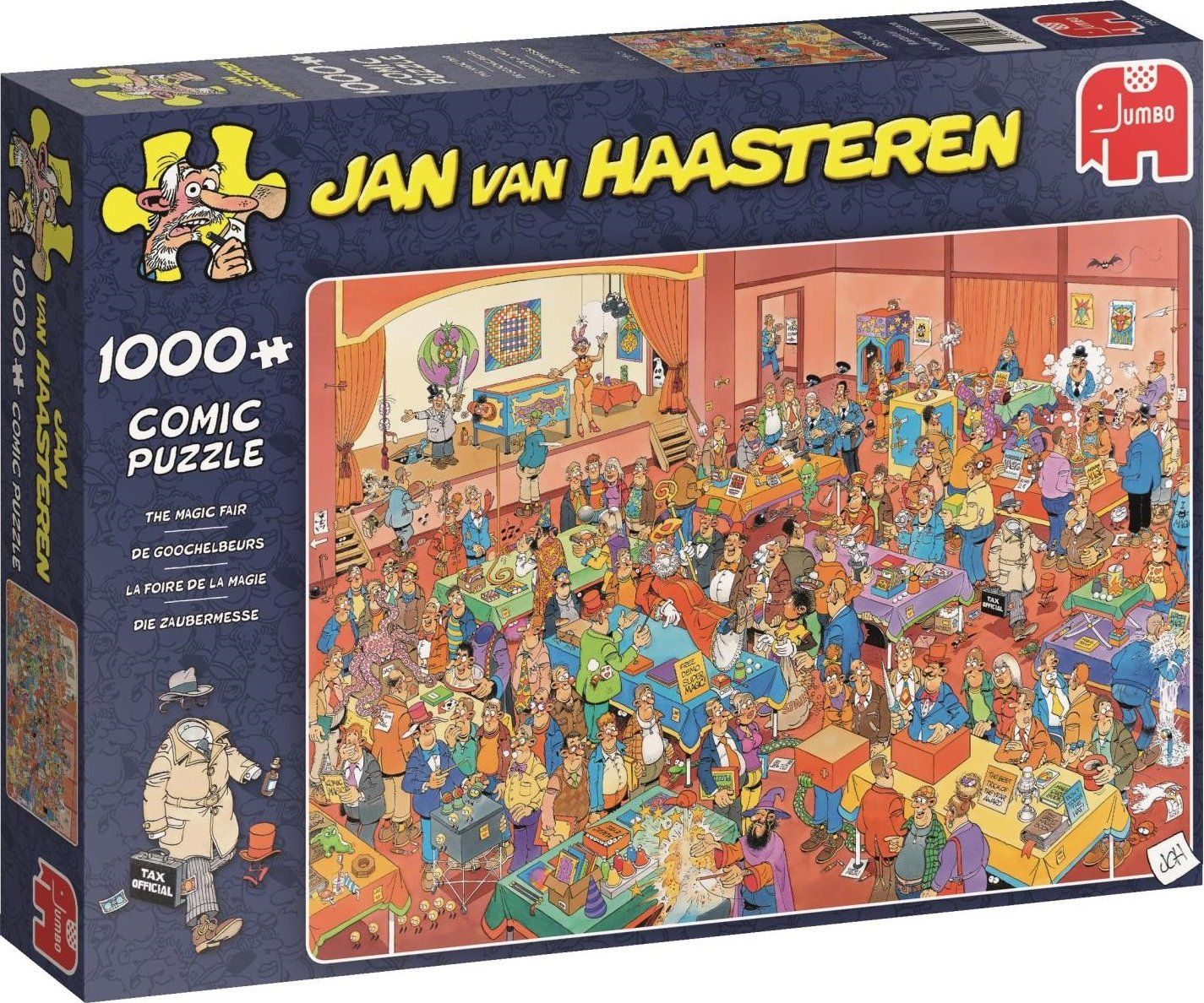 JUMBO Puzzle Kouzelný jarmark 1000 dílků - obrázek 2