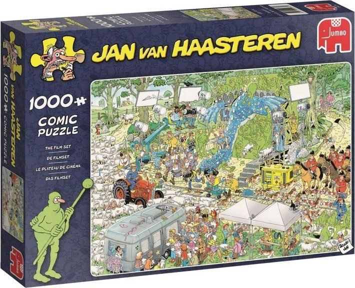JUMBO Puzzle Filmové natáčení 1000 dílků - obrázek 2