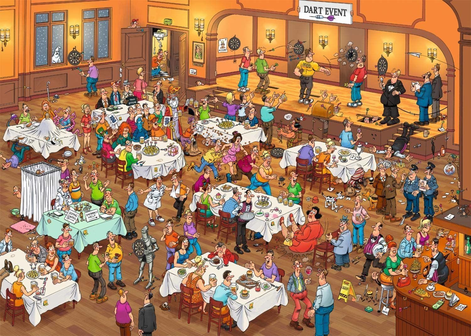 JUMBO Puzzle Šipky 1000 dílků - obrázek 1