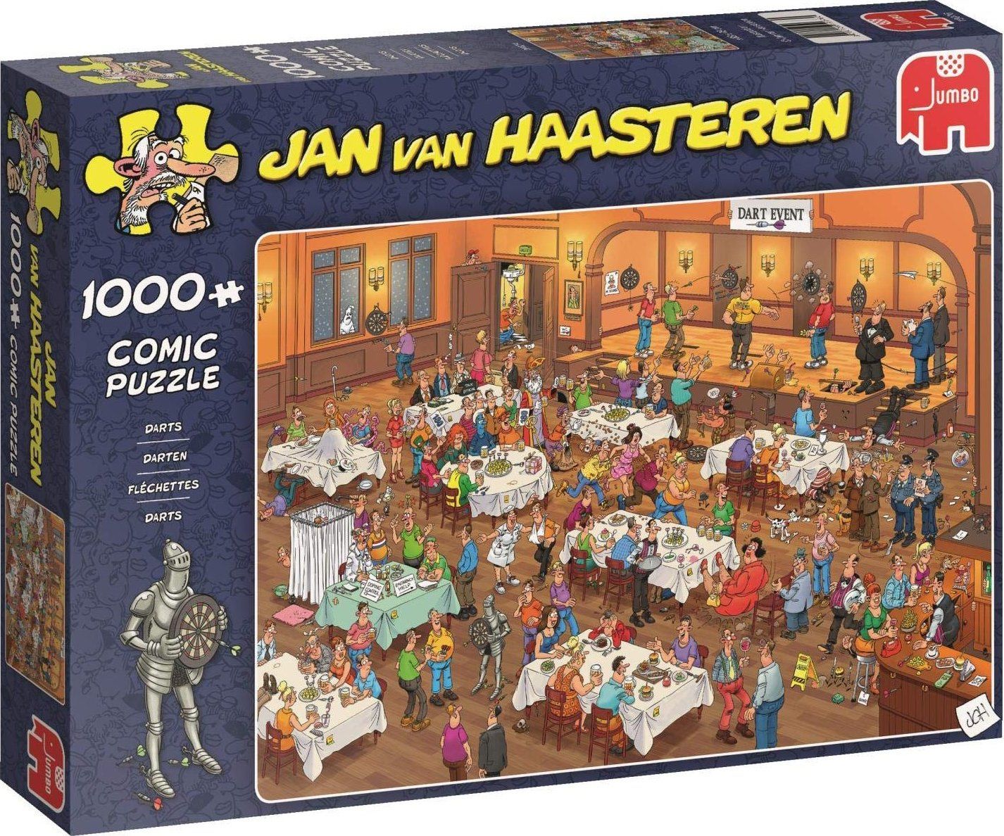 JUMBO Puzzle Šipky 1000 dílků - obrázek 2