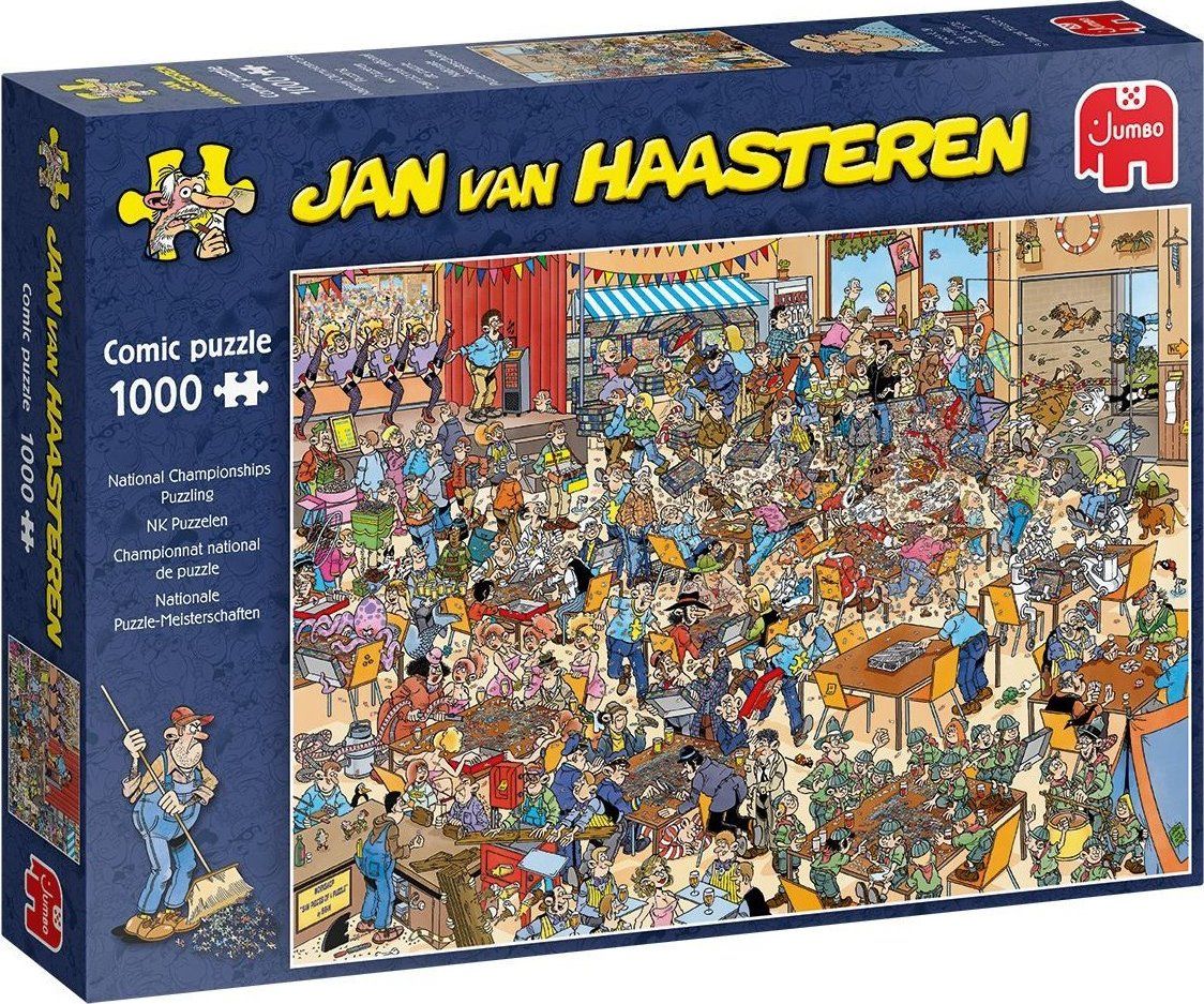 JUMBO Puzzle Národní mistrovství ve skládání puzzle 1000 dílků - obrázek 2