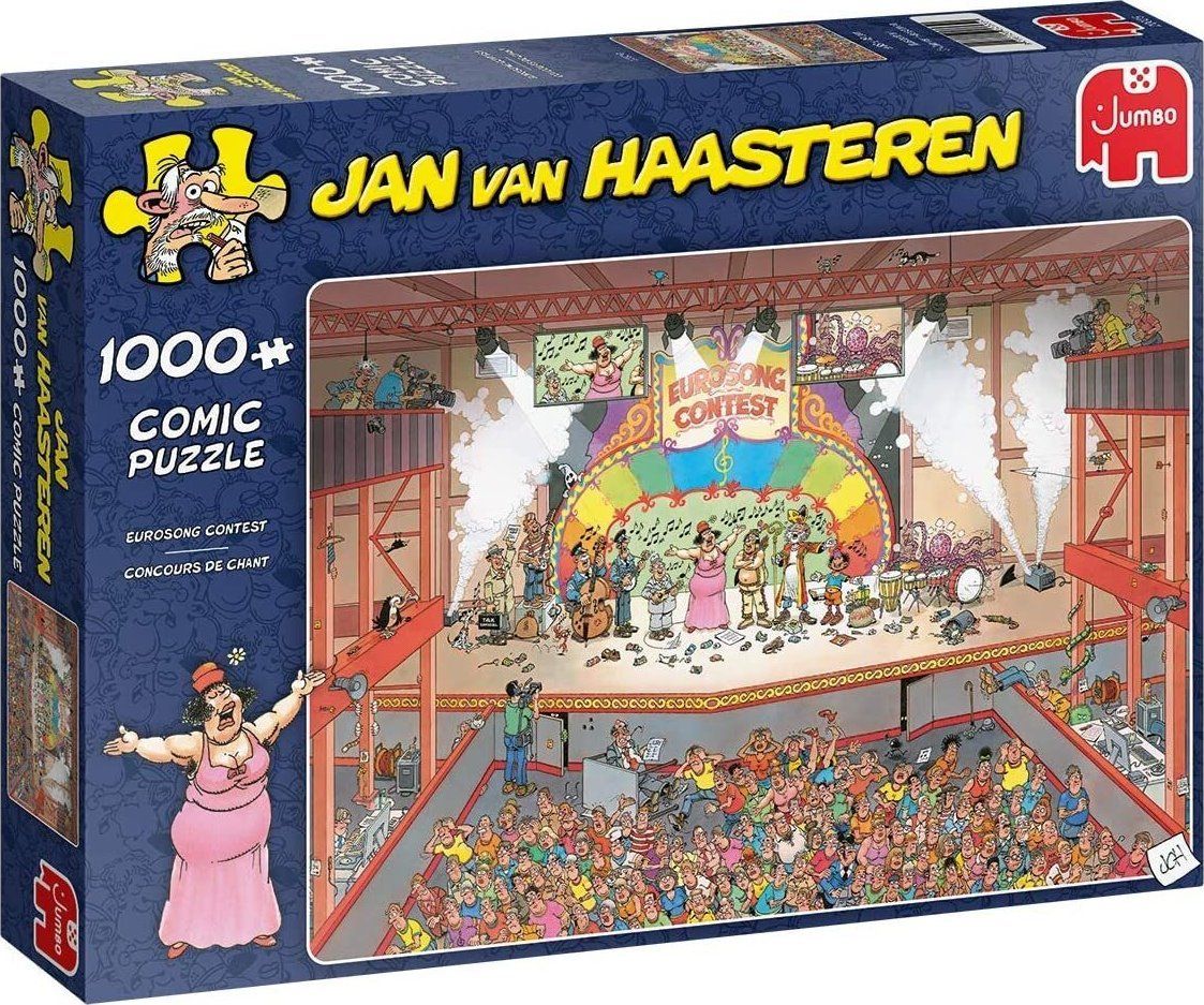 JUMBO Puzzle Soutěž Eurosong 1000 dílků - obrázek 1