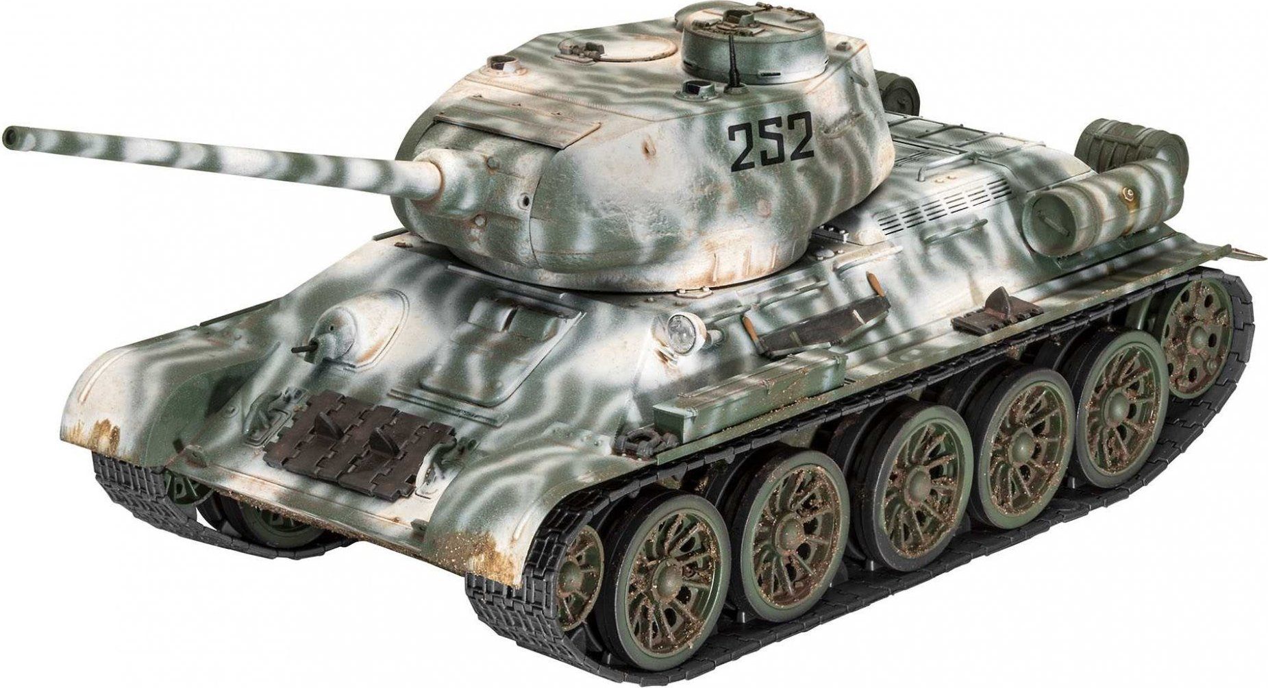 REVELL Plastic ModelKit tank 03319 - T34-85 (1:35) - obrázek 1