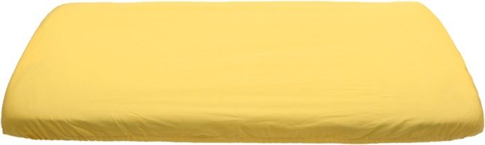 Kaarsgaren s.r.o. Žluté prostěradlo bavlněné plátýnko 70 x 160 cm - obrázek 1