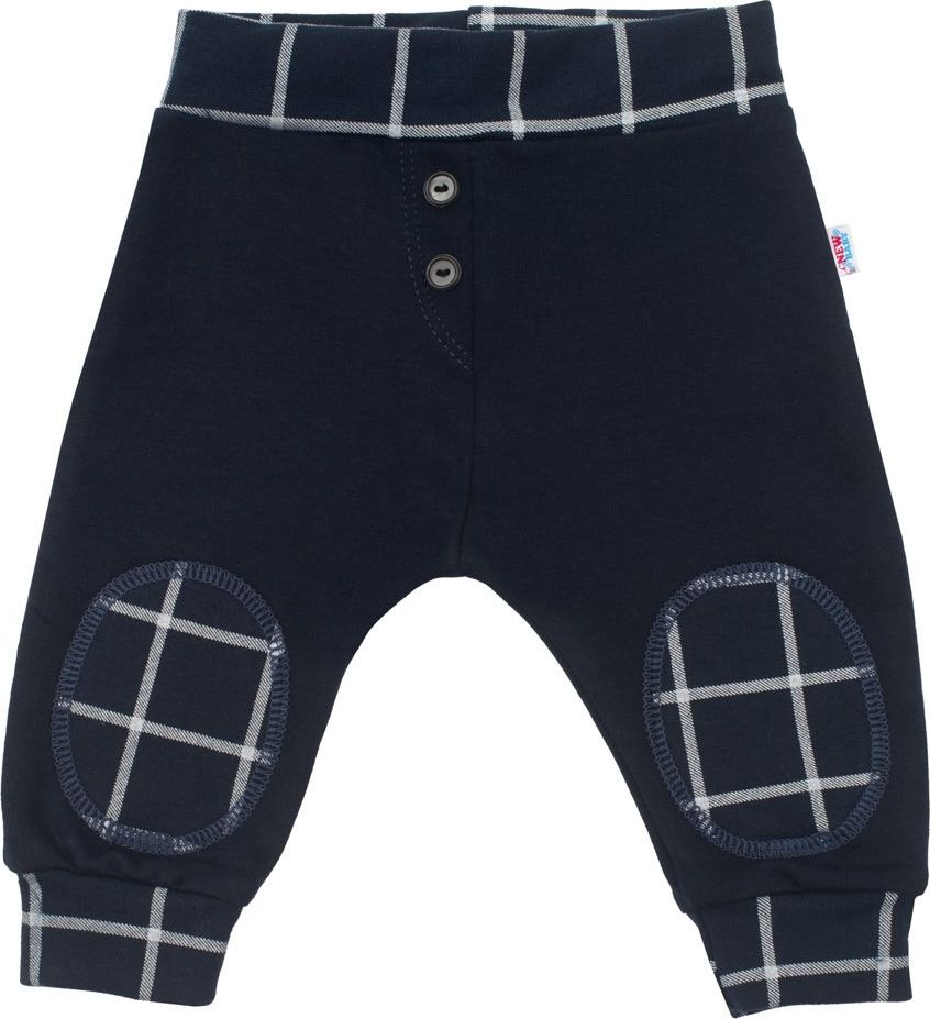 Kojenecké bavlněné tepláčky New Baby Cool tmavě modré 62 (3-6m) - obrázek 1