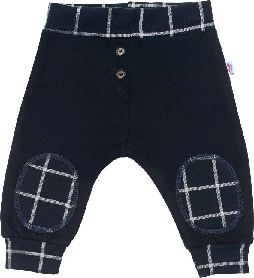 Kojenecké bavlněné tepláčky New Baby Cool tmavě modré 80 (9-12m) - obrázek 1