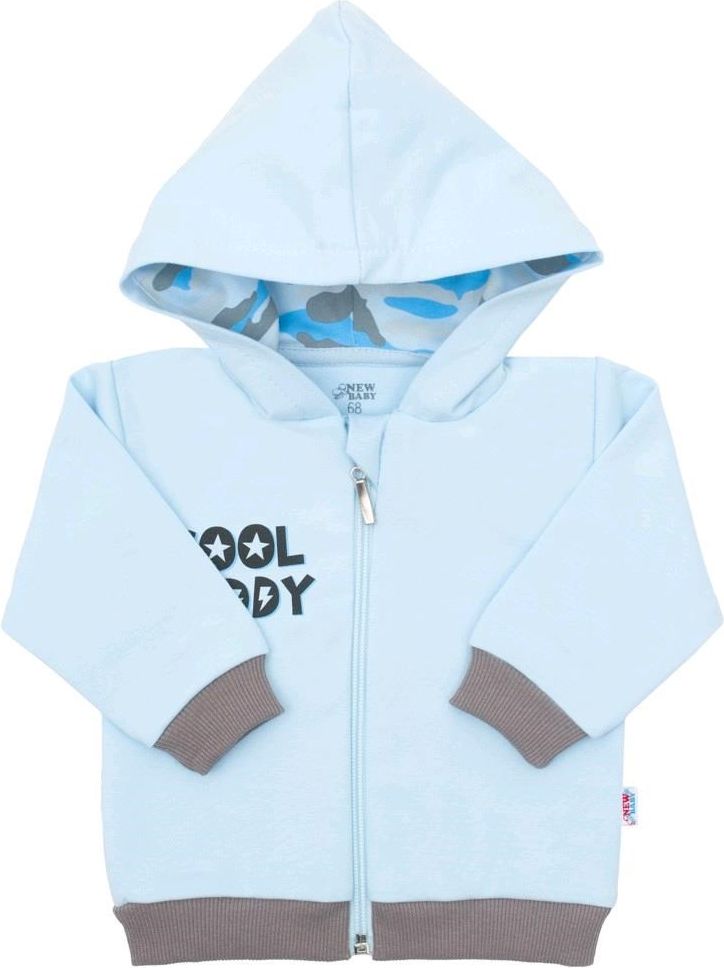Kojenecká mikinka New Baby With Love modrá 86 (12-18m) - obrázek 1