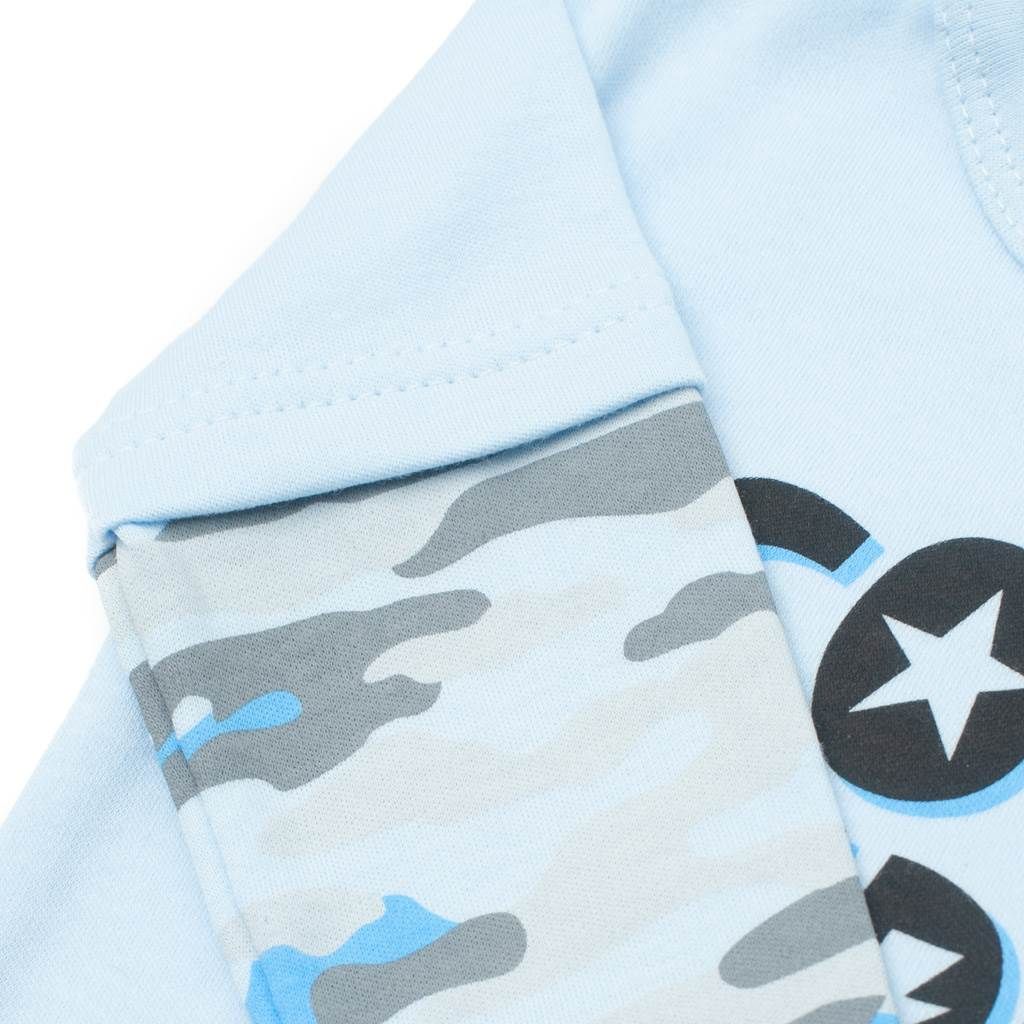 Kojenecké body s dlouhým rukávem New Baby With Love modré 62 (3-6m) - obrázek 2