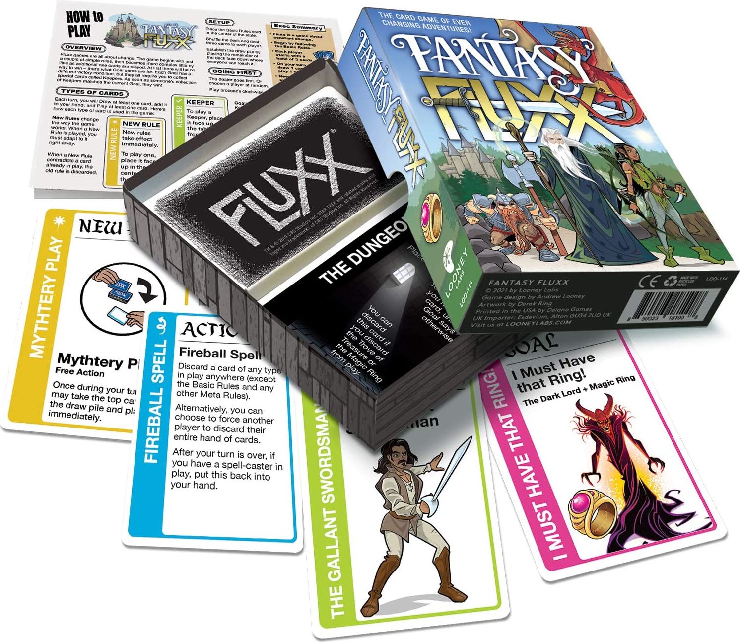 Looney Labs Fantasy Fluxx - EN - obrázek 3
