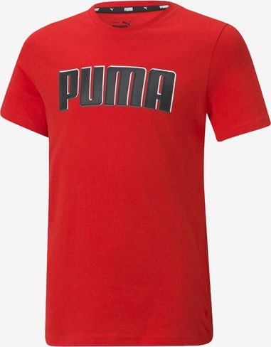 Alpha Graphic Triko dětské Puma | Červená | Chlapecké | 104 - obrázek 1