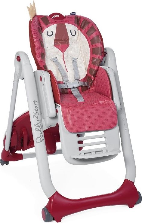 CHICCO Židlička jídelní Polly 2 Start - Lion - obrázek 2