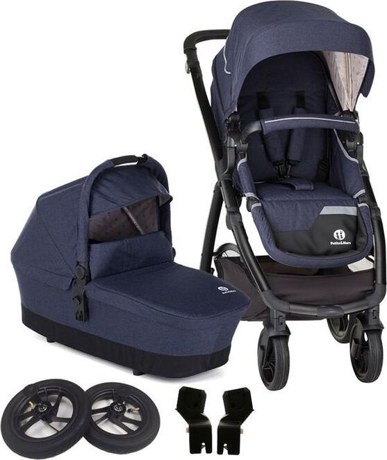Petite&Mars kombinovaný Vario 2v1 Midnight Blue + sada nafukovacích koliesok 2020 - obrázek 1