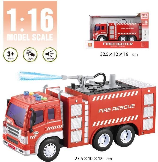 Wiky Vehicles Auto hasičské s vodním dělem 27 cm - obrázek 2
