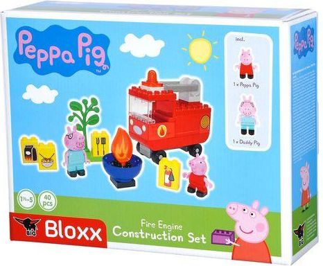 PlayBig BLOXX Peppa Pig Hasičské auto s příslušenstvím - obrázek 1