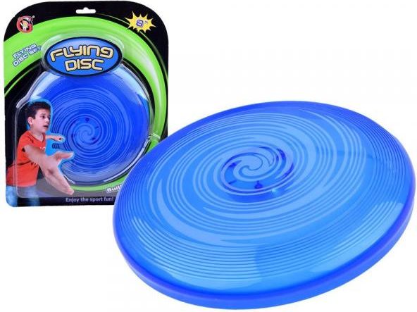 Létající svíticí talíř - LED frisbee - modrá - obrázek 1