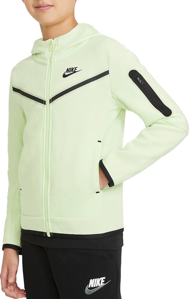 Mikina s kapucí Nike Y NSW TECH FLC FZ HOODIE cu9223-383 Velikost XS - obrázek 1