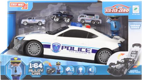 Policejní auto 2v1 na baterie - obrázek 1