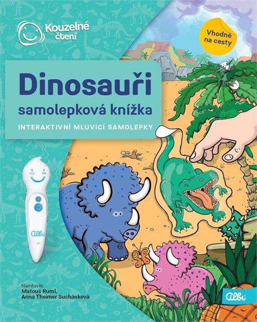 KČ Samolepková knížka Dinosauři - obrázek 1