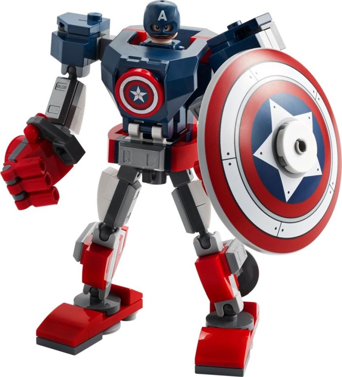 LEGO Super Heroes 76168 Captain America v obrněném robotu - obrázek 1