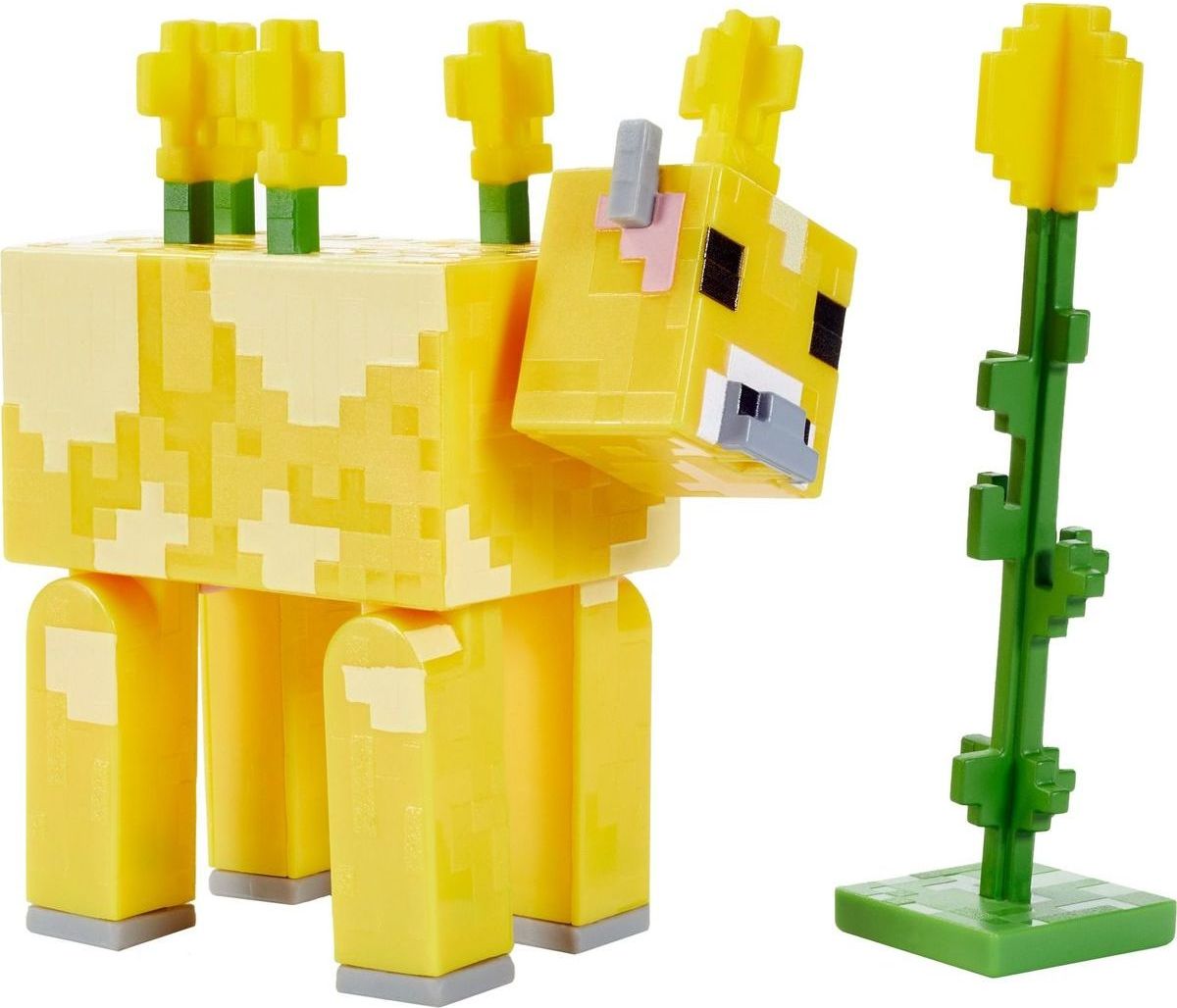 Mattel Minecraft 8 cm figurka Moobloom - obrázek 1