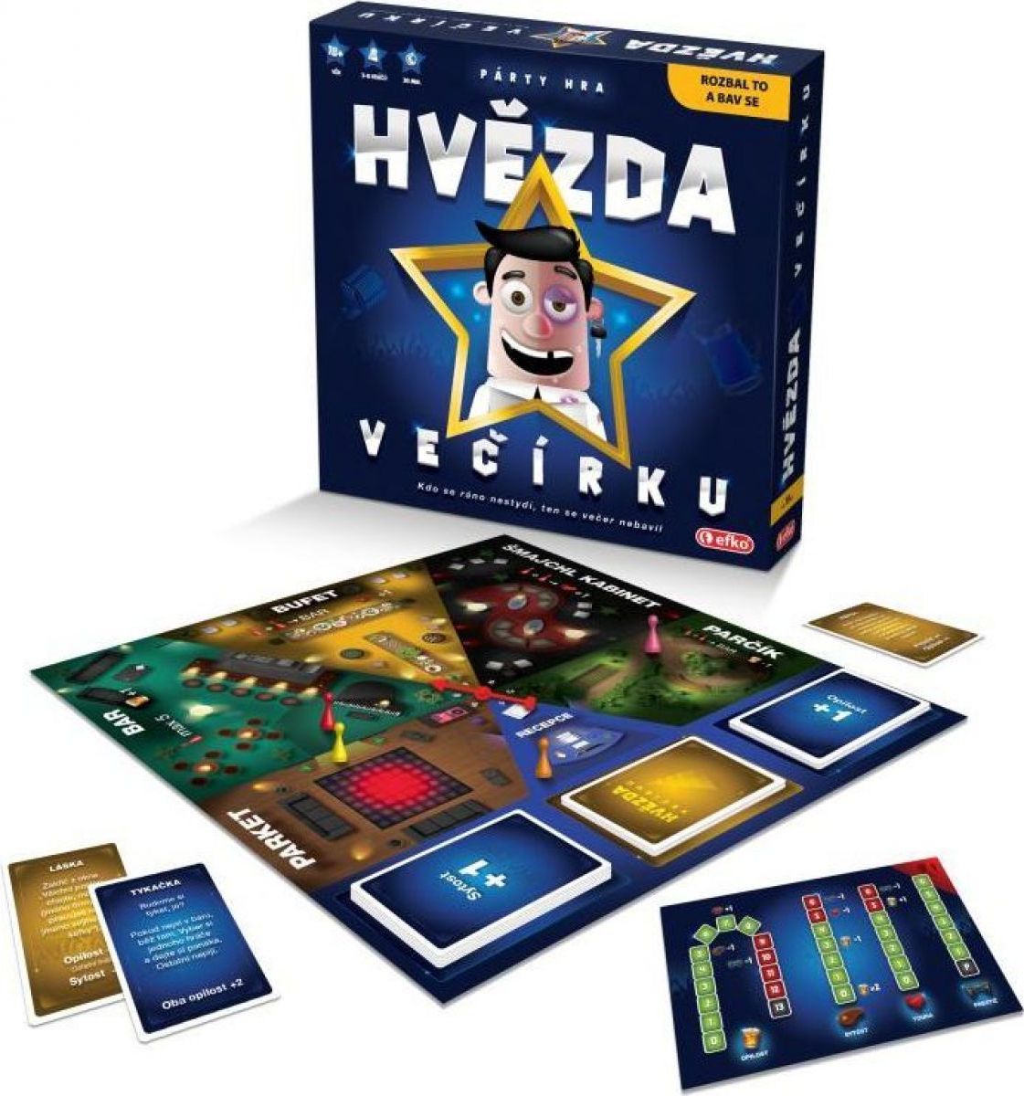 Efko Hvězda večírku párty hra - obrázek 1
