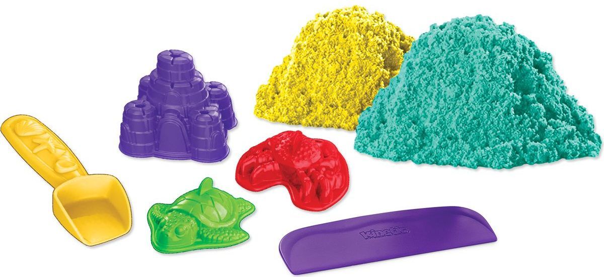 Kinetic Sand mořská hrací sada - obrázek 1