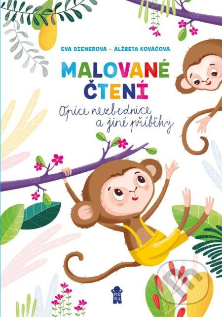 Malované čtení: Opice nezbednice a jiné příběhy - Eva Dienerová, Alžběta Kováčová (ilustrátor) - obrázek 1