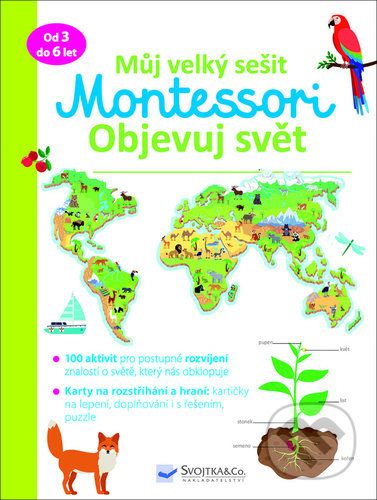 Můj velký sešit Montessori Objevuj svět - Brendon Burchard - obrázek 1