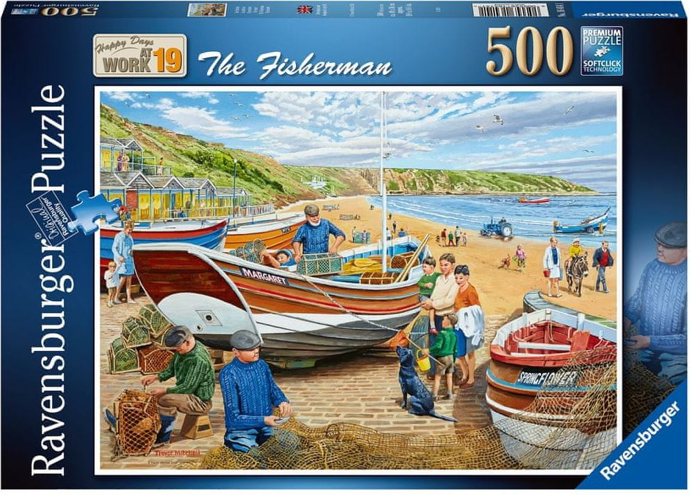 Ravensburger Puzzle 164141 Rybář 500 dílků - obrázek 1