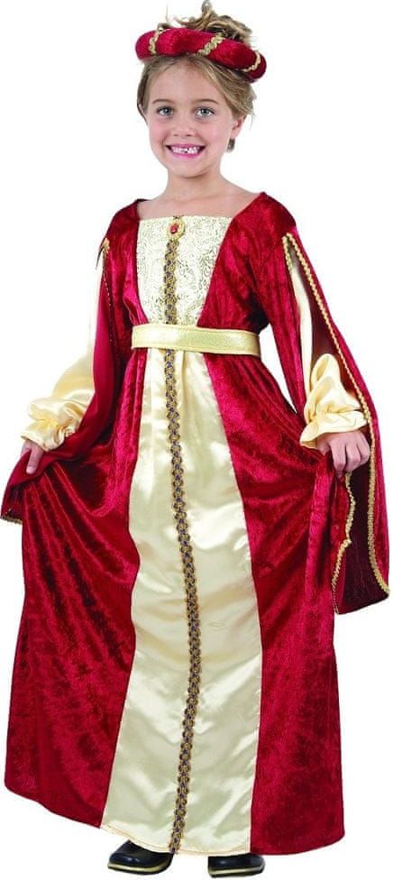 MaDe Šaty na karneval - krásná princezna 110 - 122 - obrázek 1