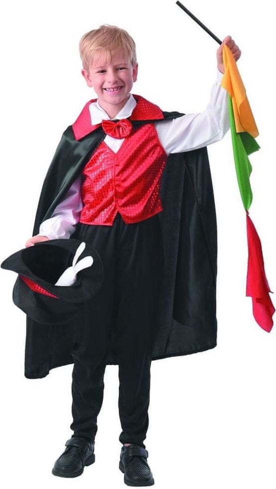 MaDe Šaty na karneval - malý kouzelník 120-130 - obrázek 1