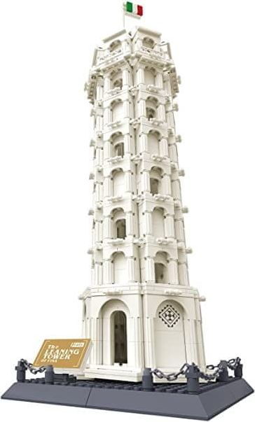 Wange Wange Architect stavebnice Šikmá věž v Pise typ LEGO 1334 dílů - obrázek 1