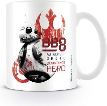 Grooters Hrnek Star Wars - BB8 Resistance Hero, 315 ml - obrázek 1