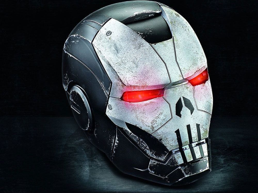 Grooters Avengers Marvel Legends - Electronic Helmet - Punisher War Machine - obrázek 1